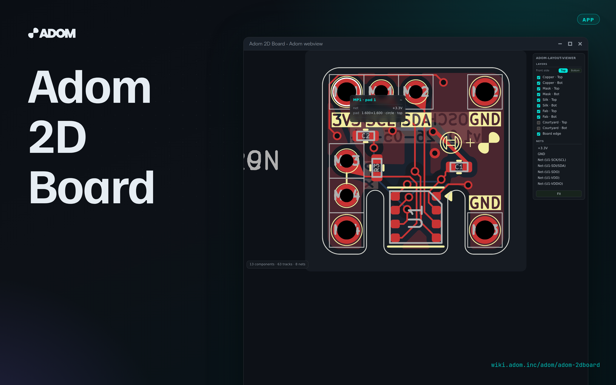 Adom 2D Board