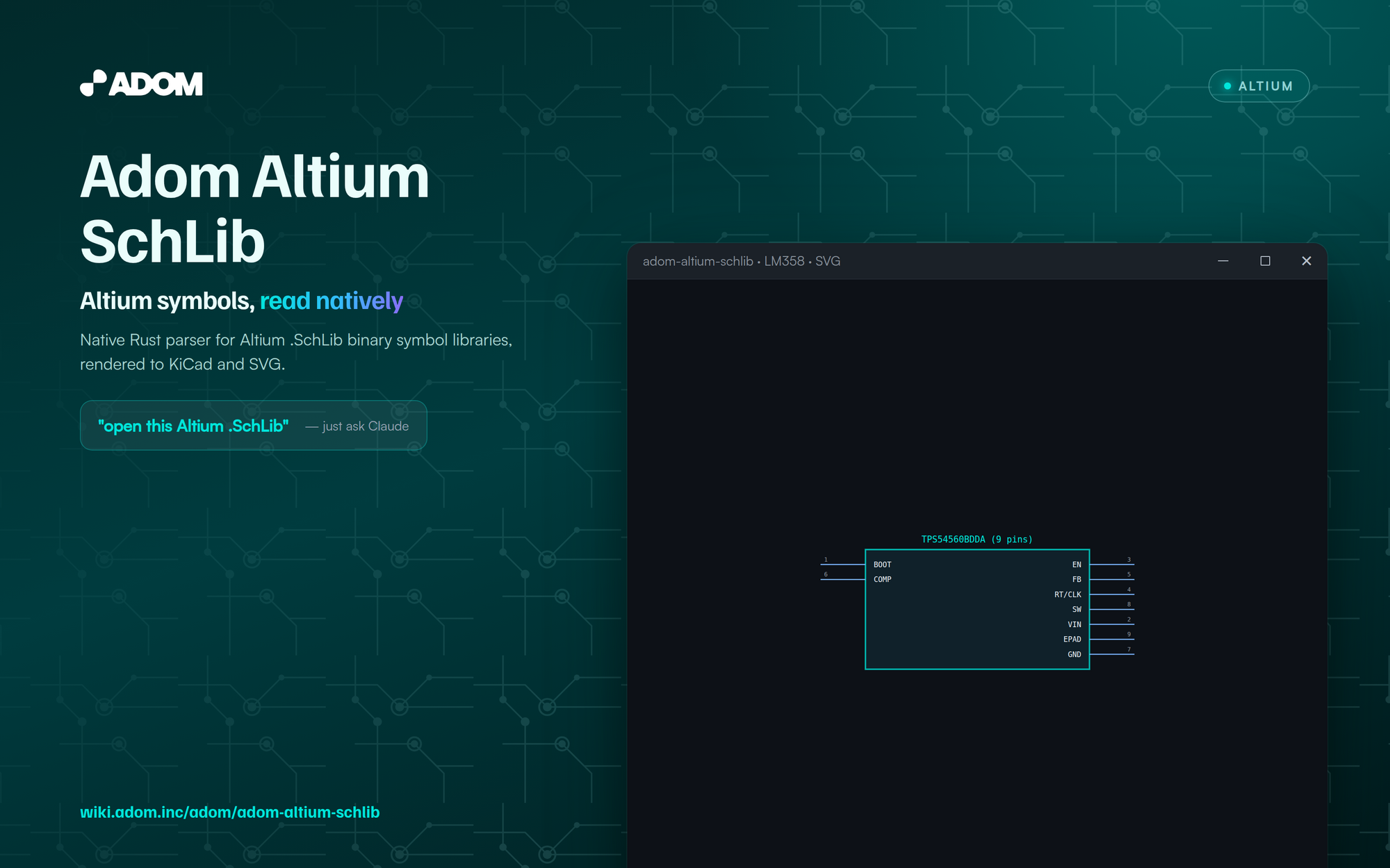 Adom Altium SchLib