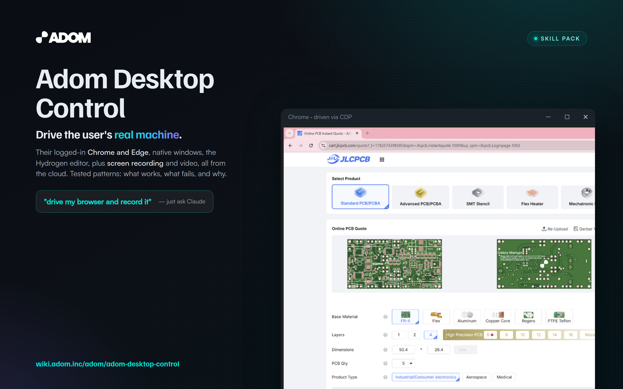 DEPRECATED: Adom Bridge Control (moved into Adom Bridge)