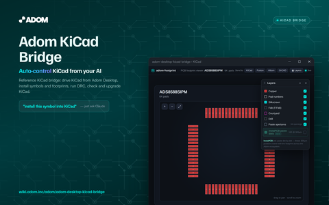 KiCad bridge card
