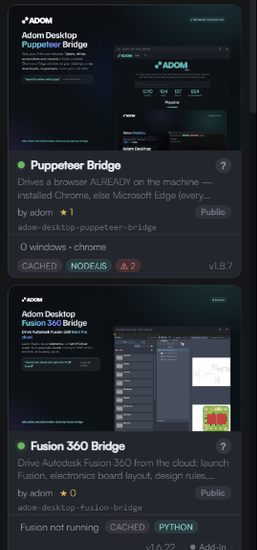 Bridge cards