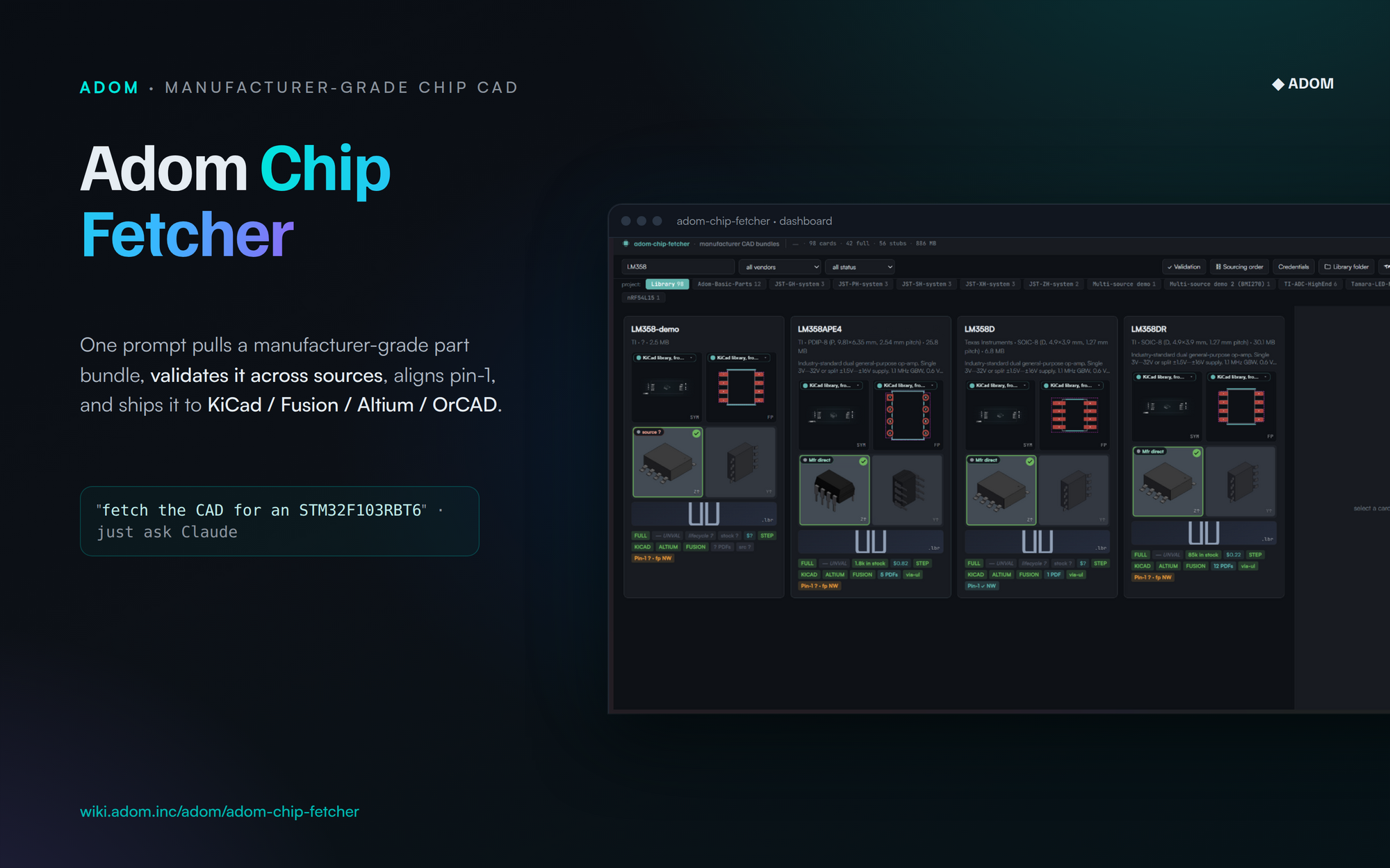 Adom Chip Fetcher