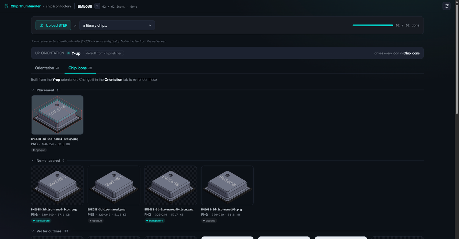 The live web app rendering a chip's full icon family