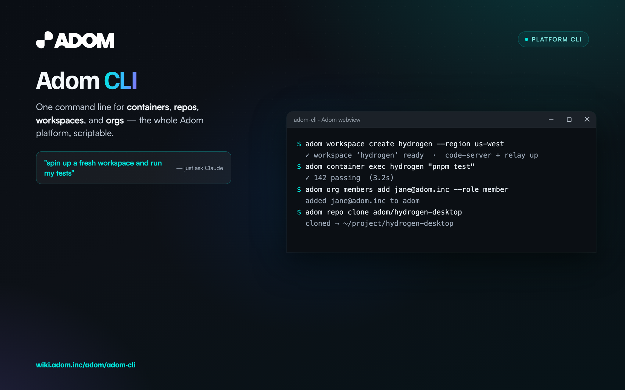adom-cli