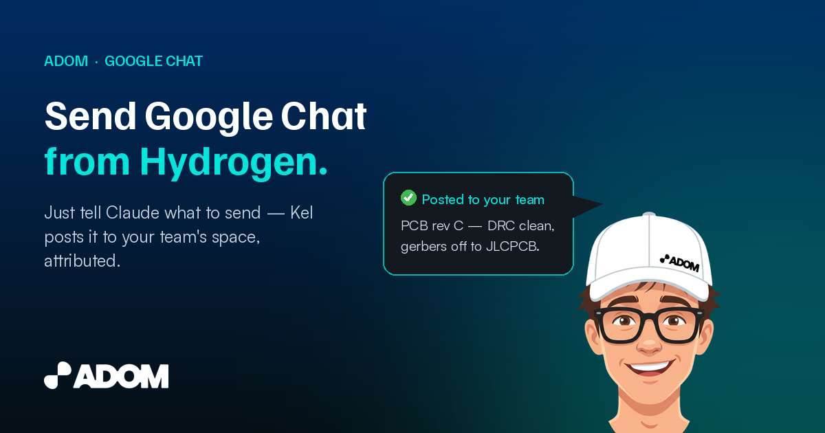 adom-gchat — Google Chat CLI