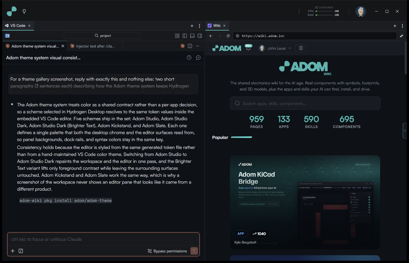 Adom Studio Dark (Brighter Text)