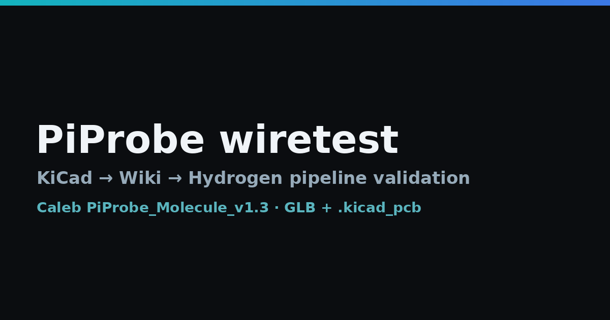 piprobe-wiretest