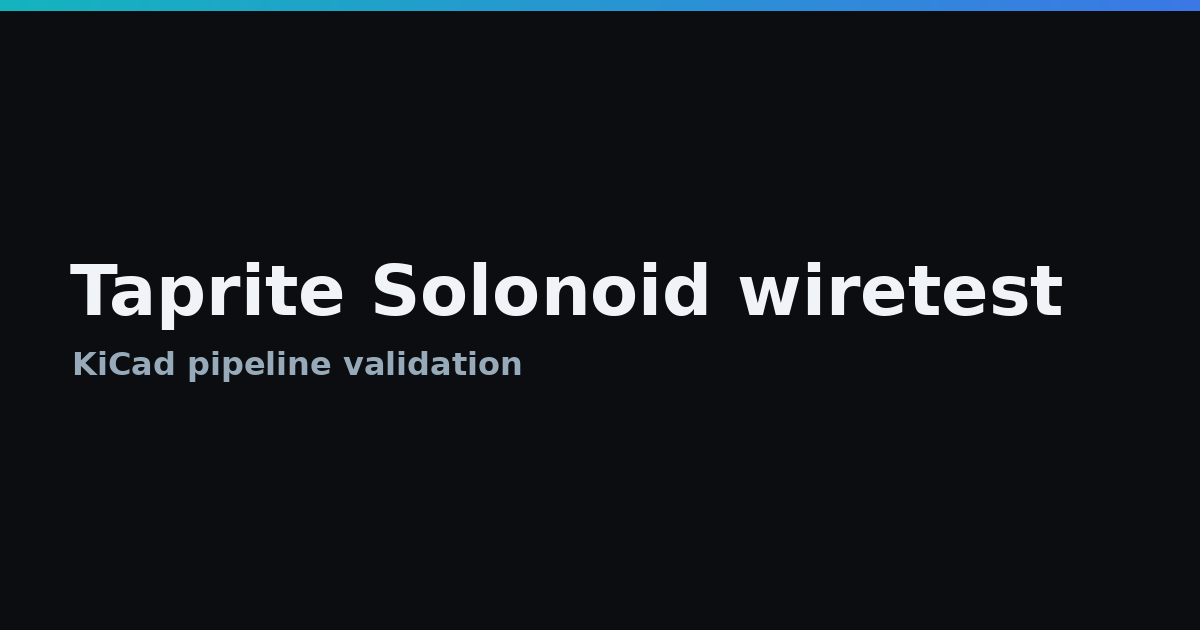 taprite-solonoid-wiretest