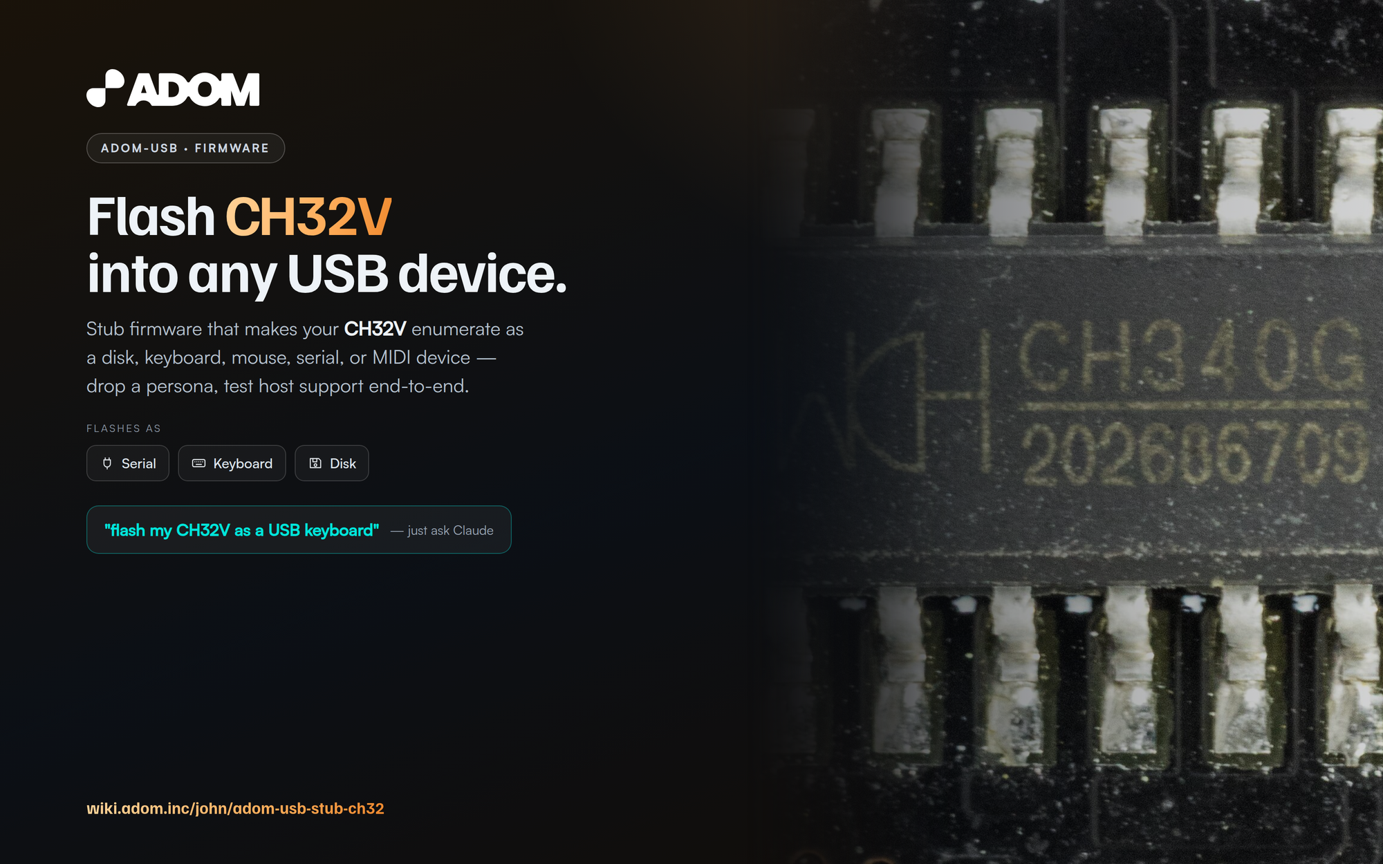 Adom USB - CH32V persona pack