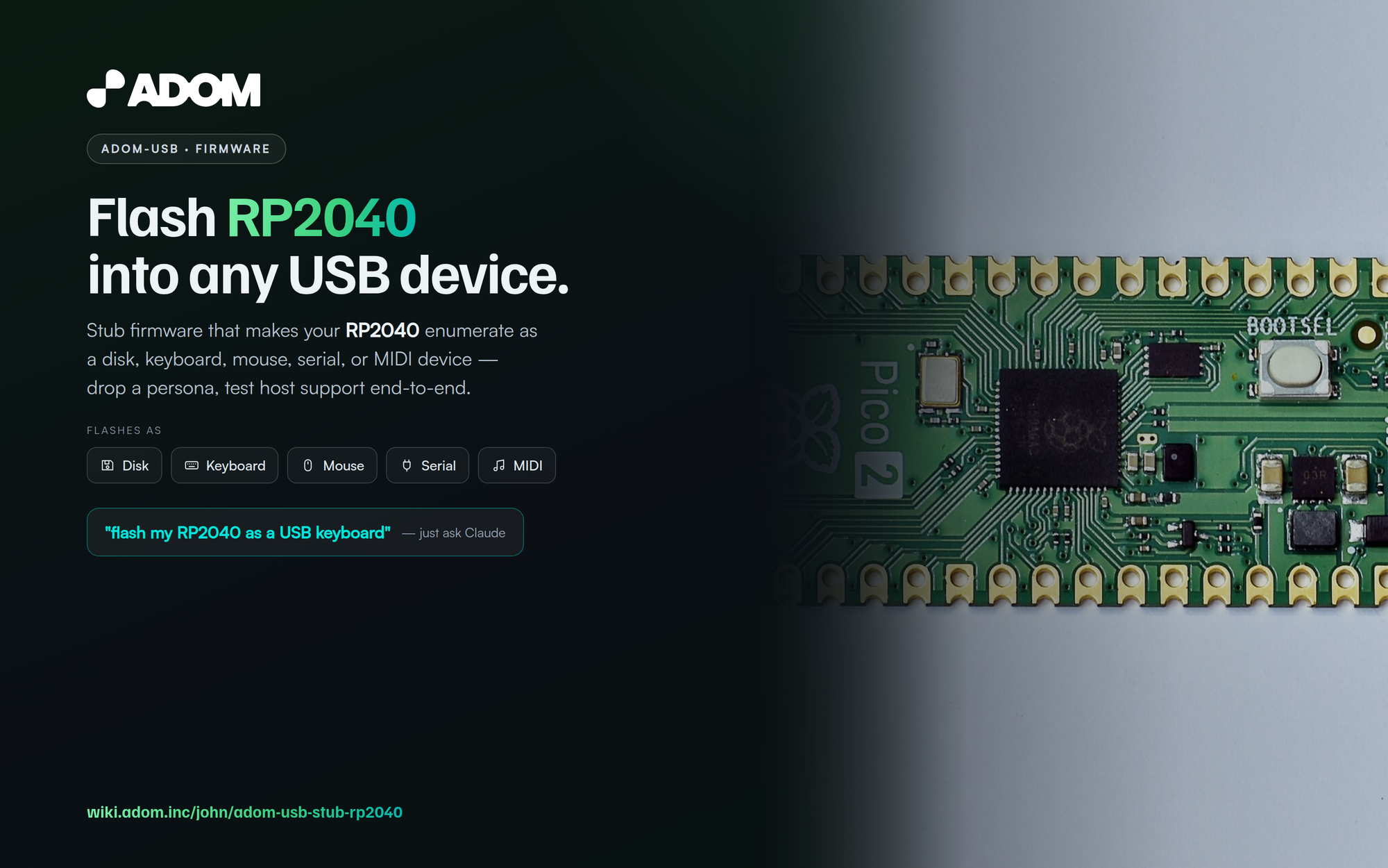 Adom USB - RP2040 persona pack