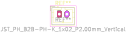KiCad footprint reference for the PH header