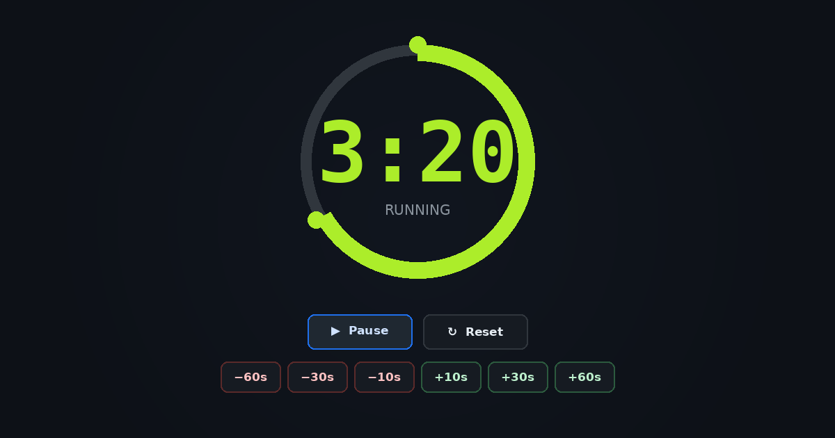 5-Minute Timer