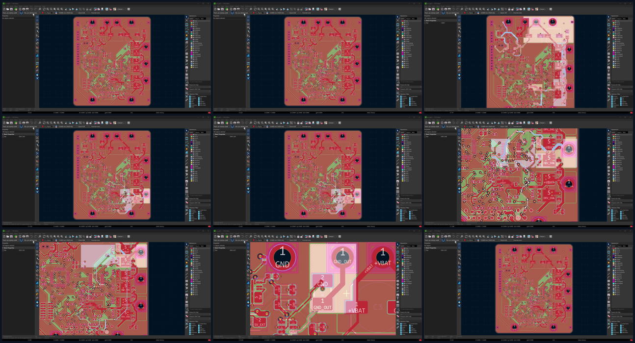 nine frames of current, visit 2 (rework)