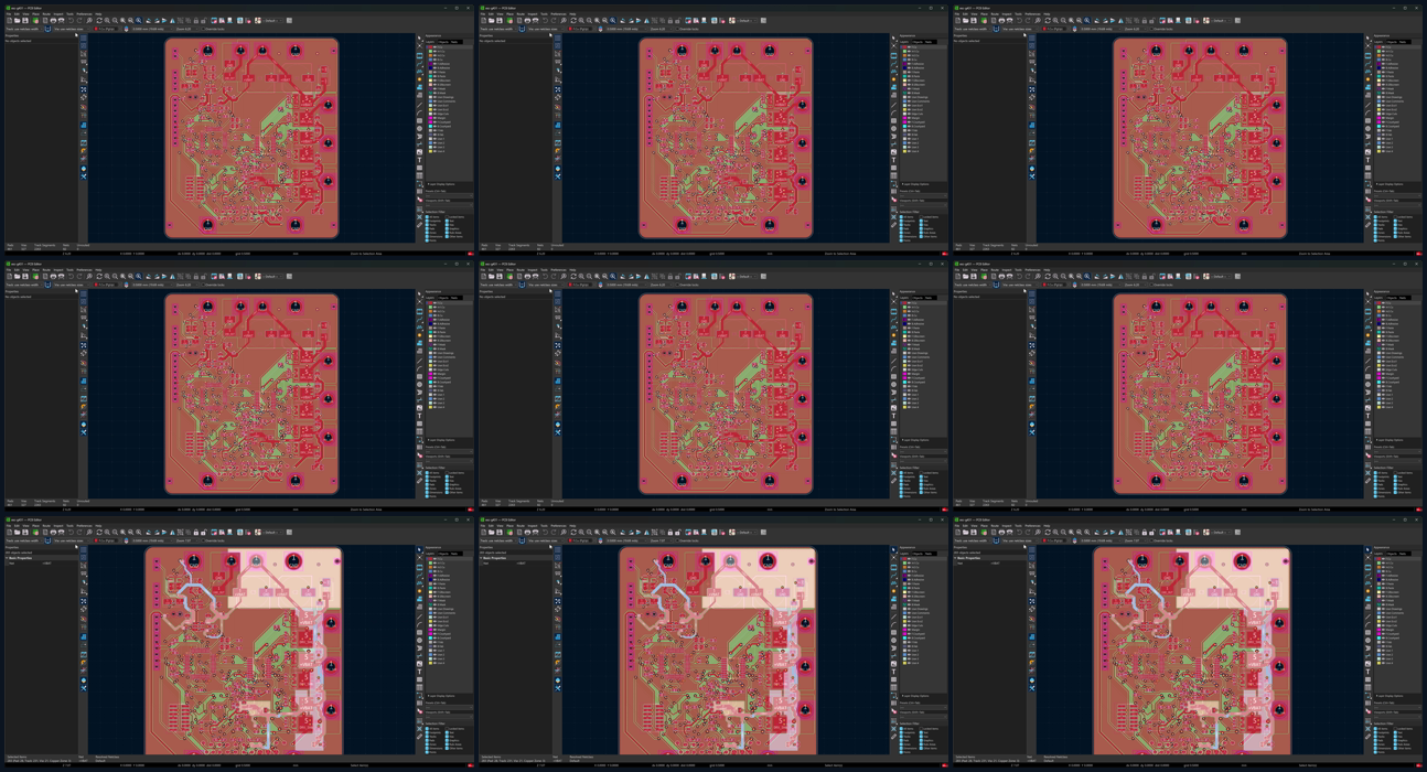 nine frames of finish, visit 2