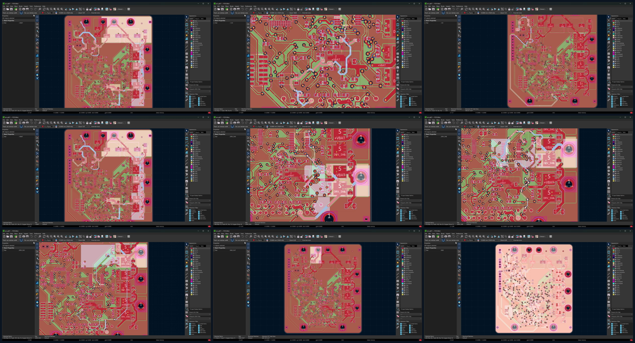 nine frames of nets, visit 2 (rework)