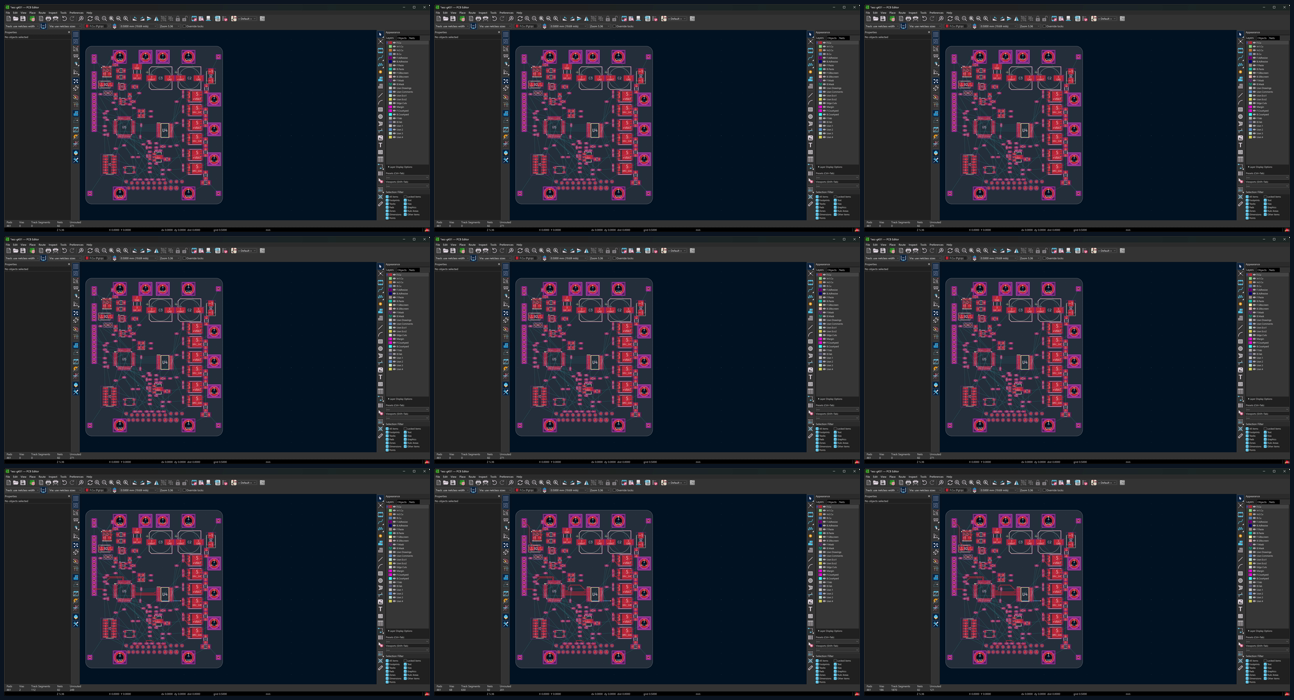 nine frames of routing, visit 2