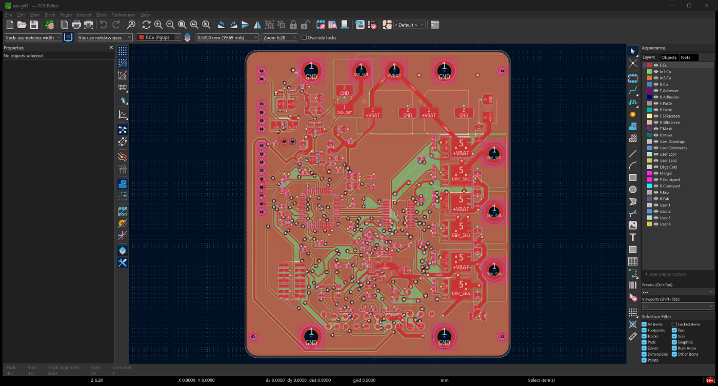the board when current, visit 2 (rework) began