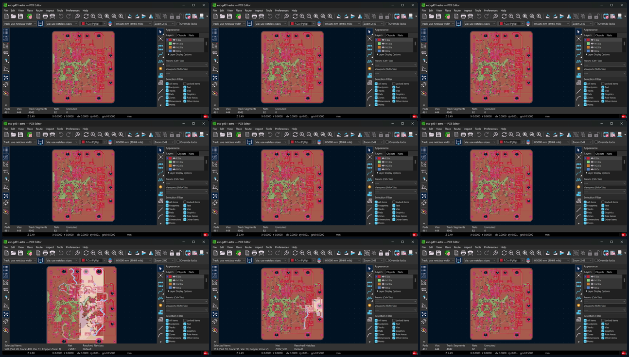 nine frames of current, visit 4 (rework)