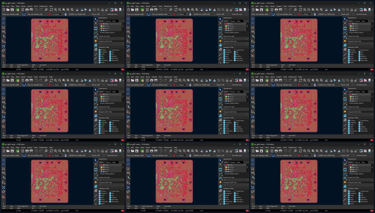 nine frames of finish, visit 2