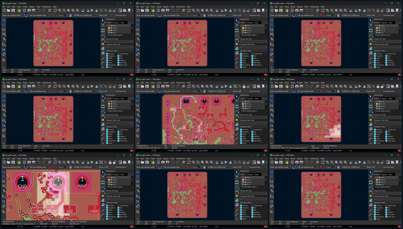 nine frames of nets, visit 3 (rework)