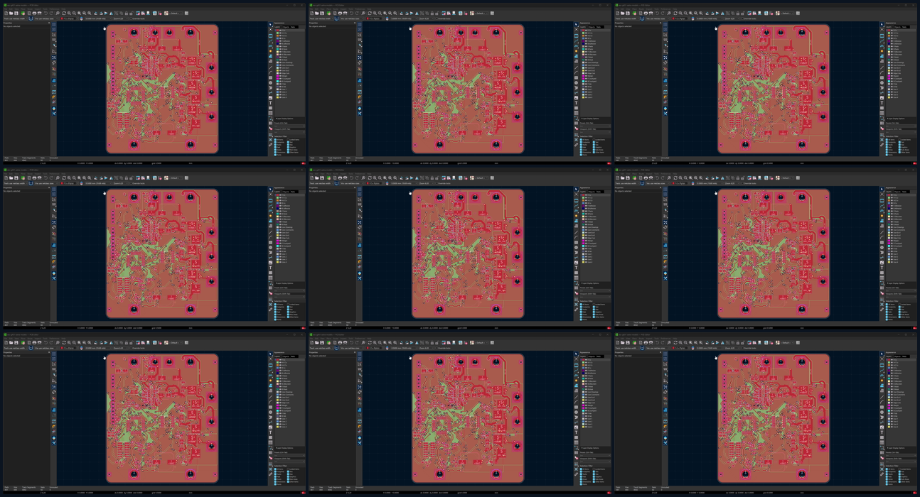 nine frames of silkscreen, visit 2 (rework)