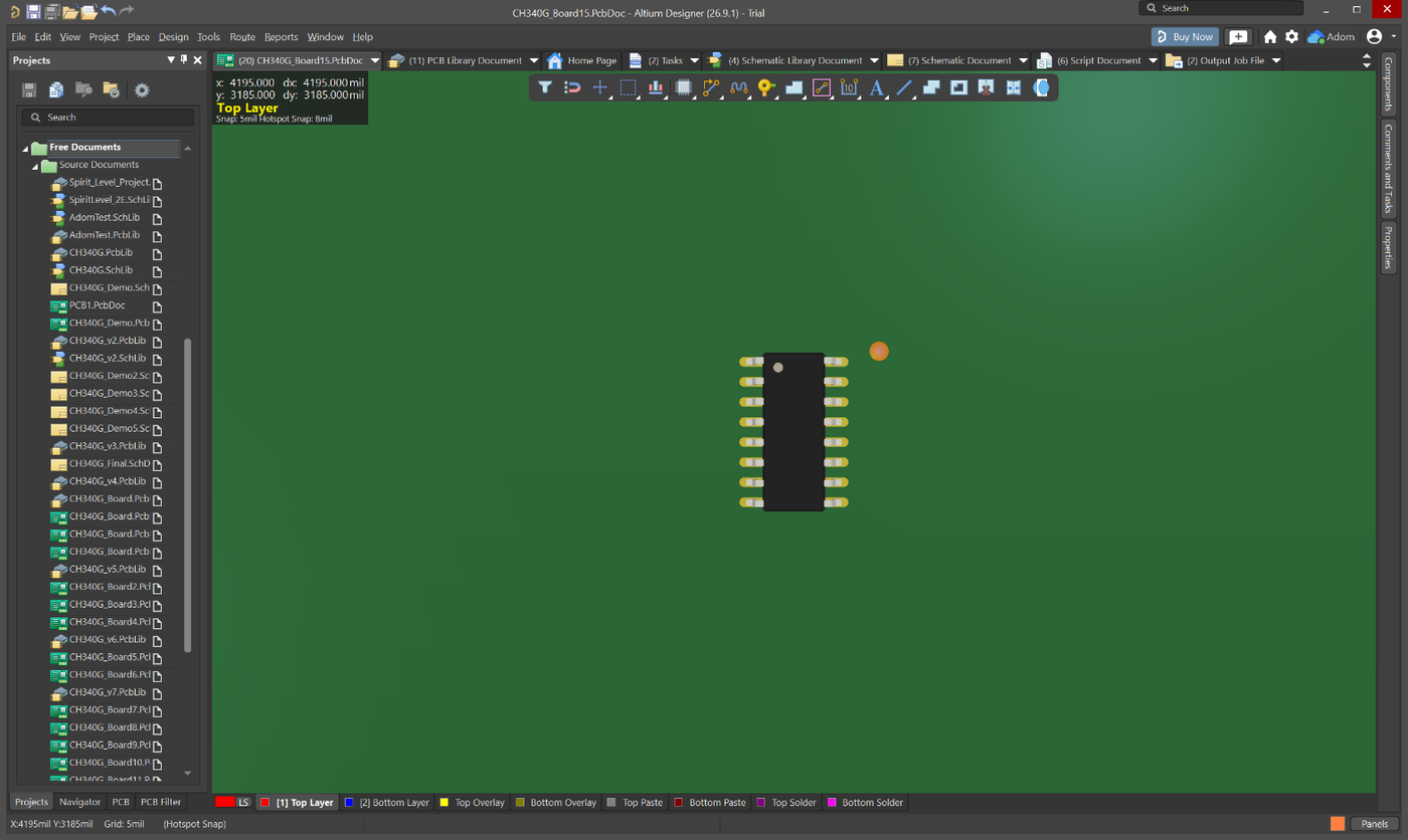 3D board