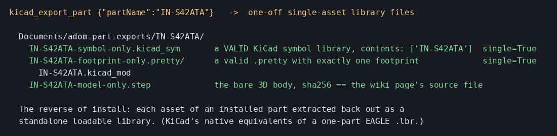 export_part one-offs