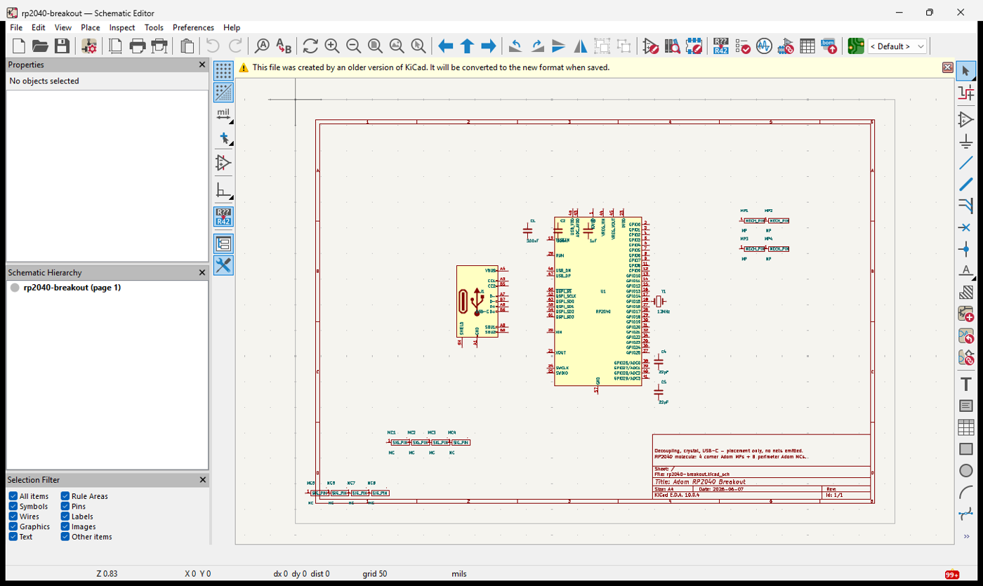Schematic editor