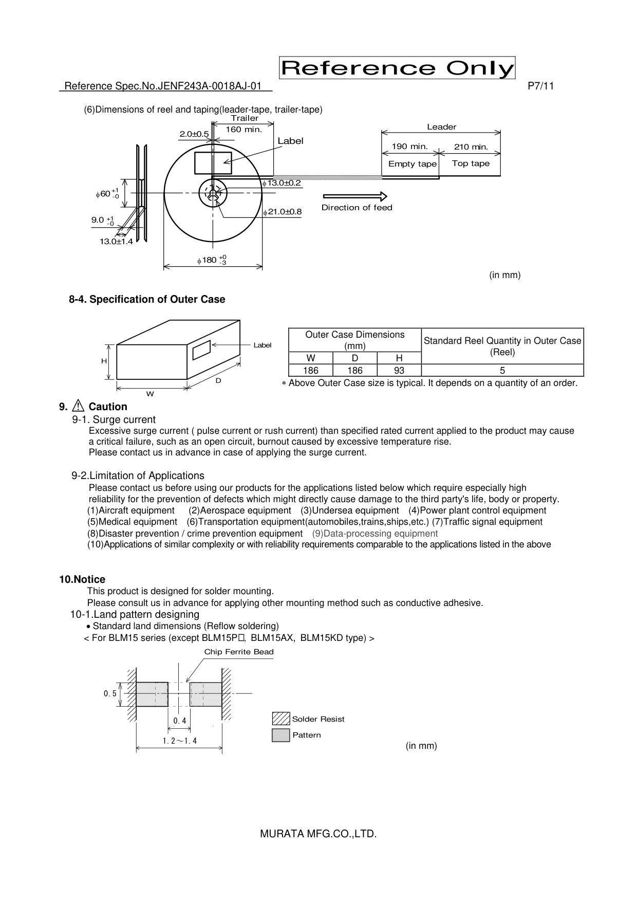 Datasheet page 7 of 11