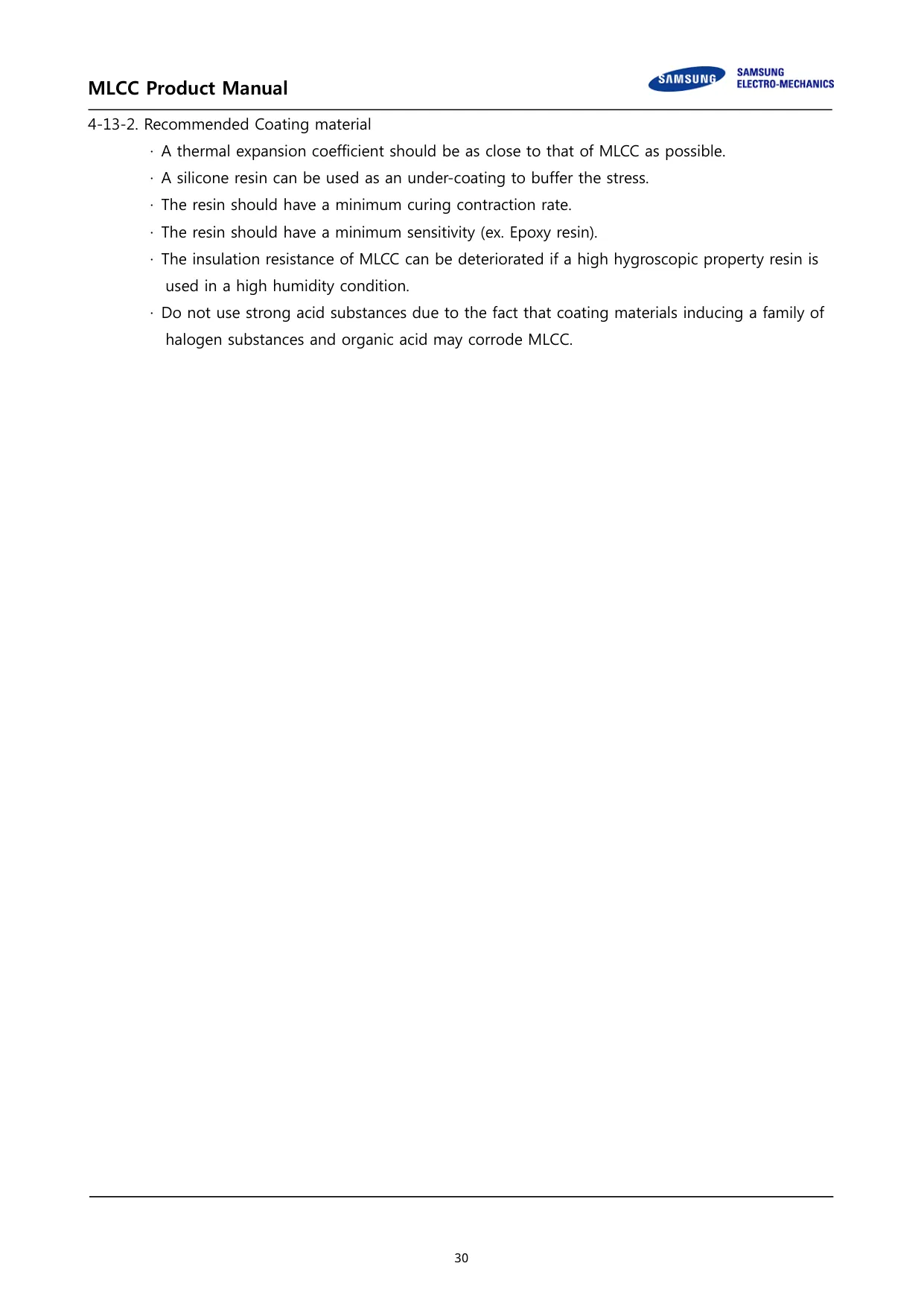 Datasheet page 30 of 36