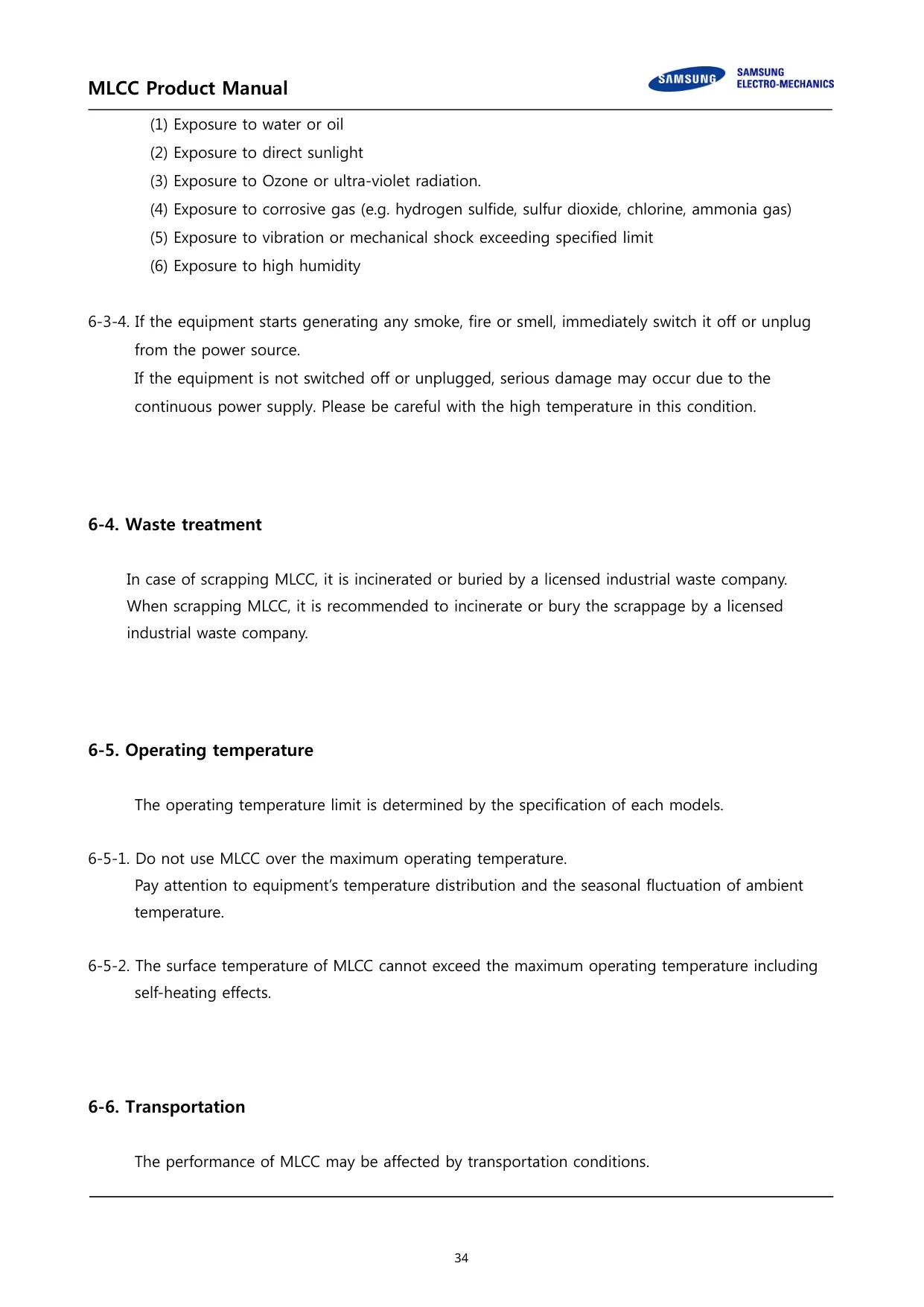 Datasheet page 34 of 36