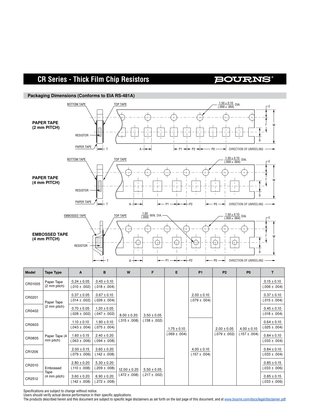 Datasheet page 7 of 9