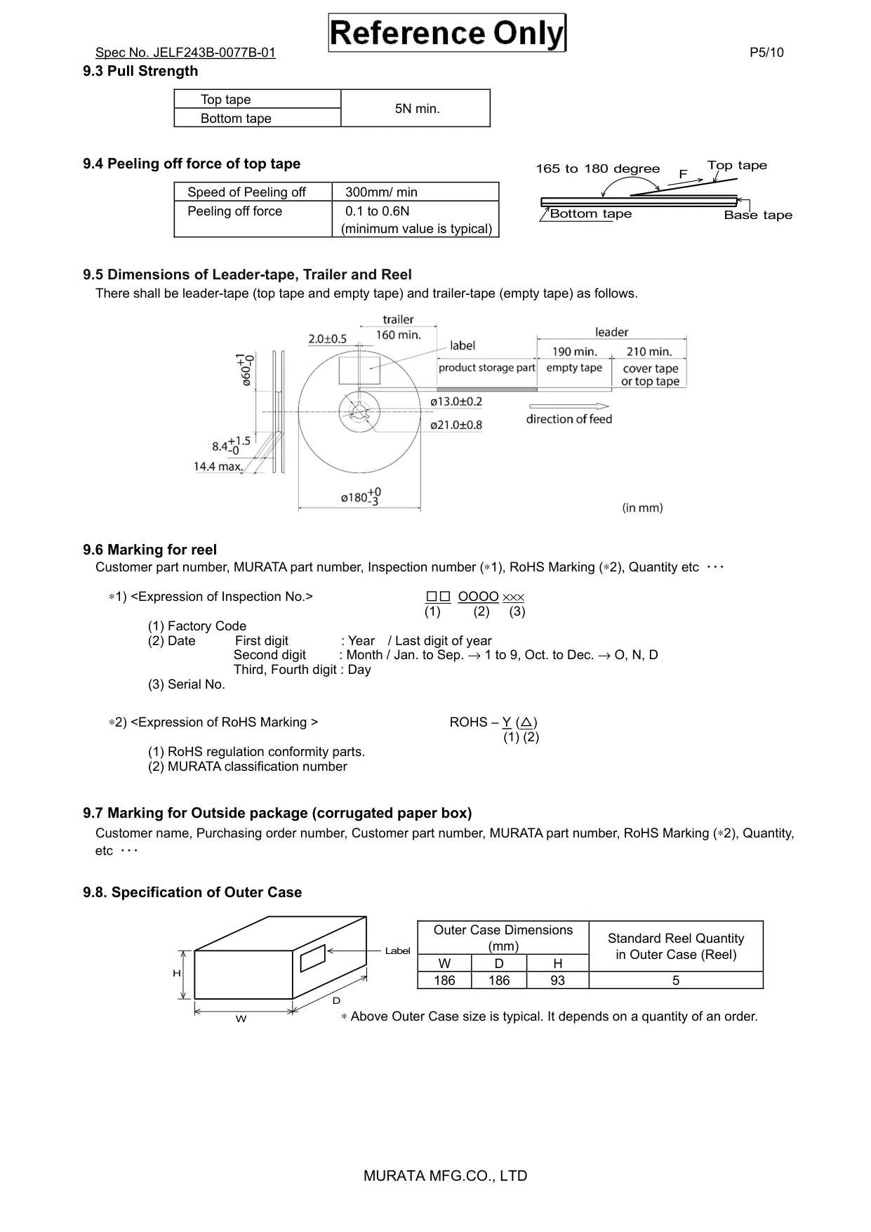 Datasheet page 5 of 10