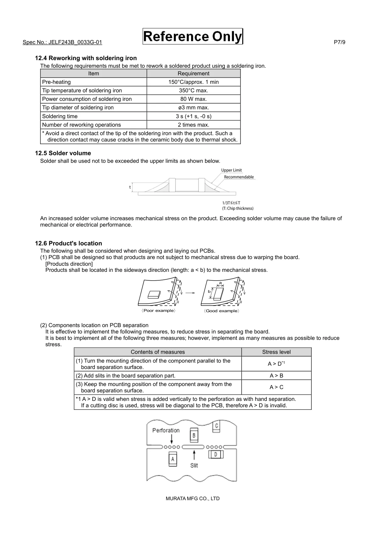 Datasheet page 7 of 10