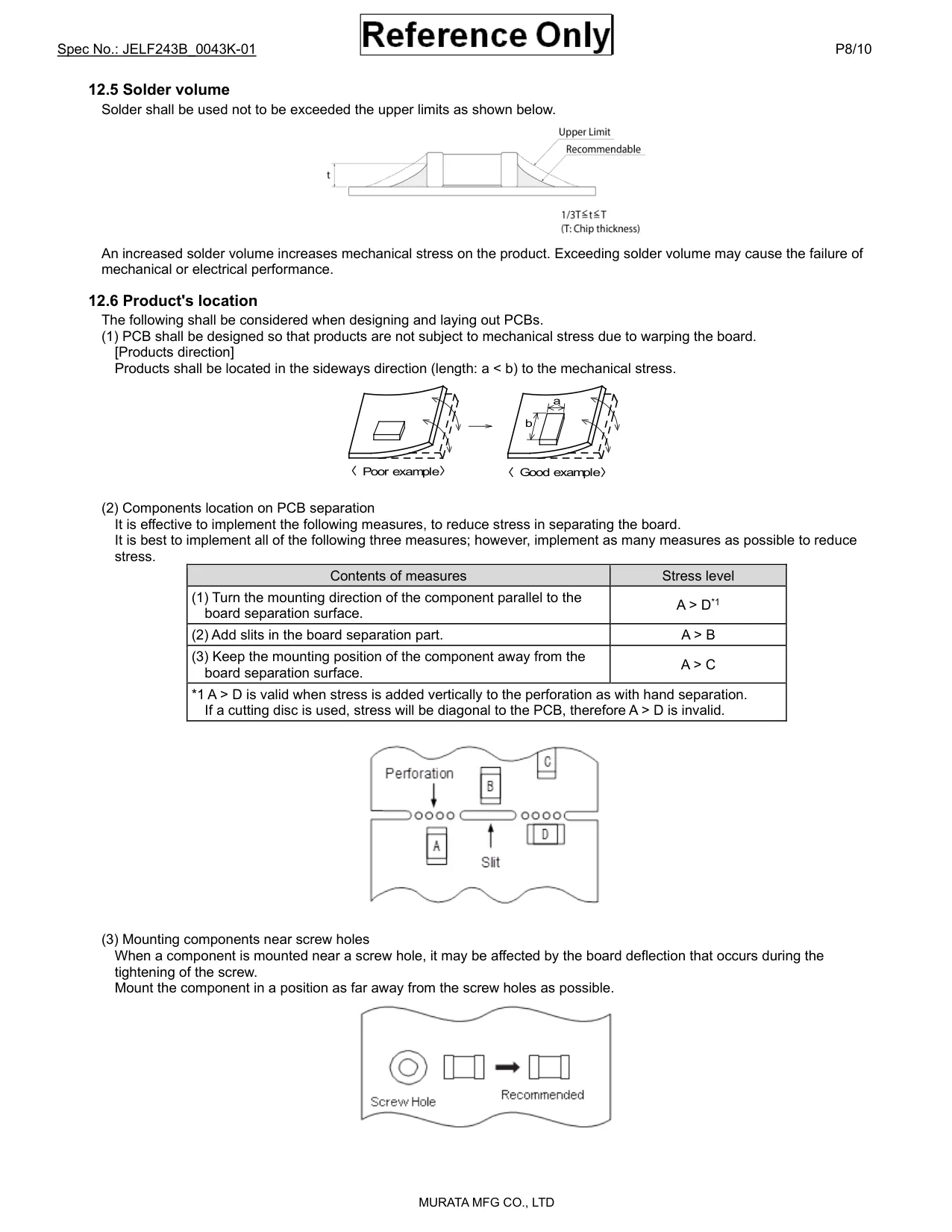 Datasheet page 8 of 10