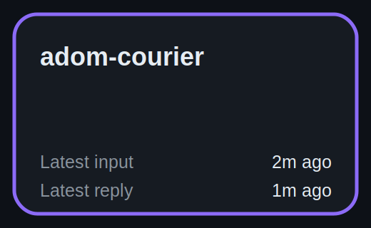 Ready for input