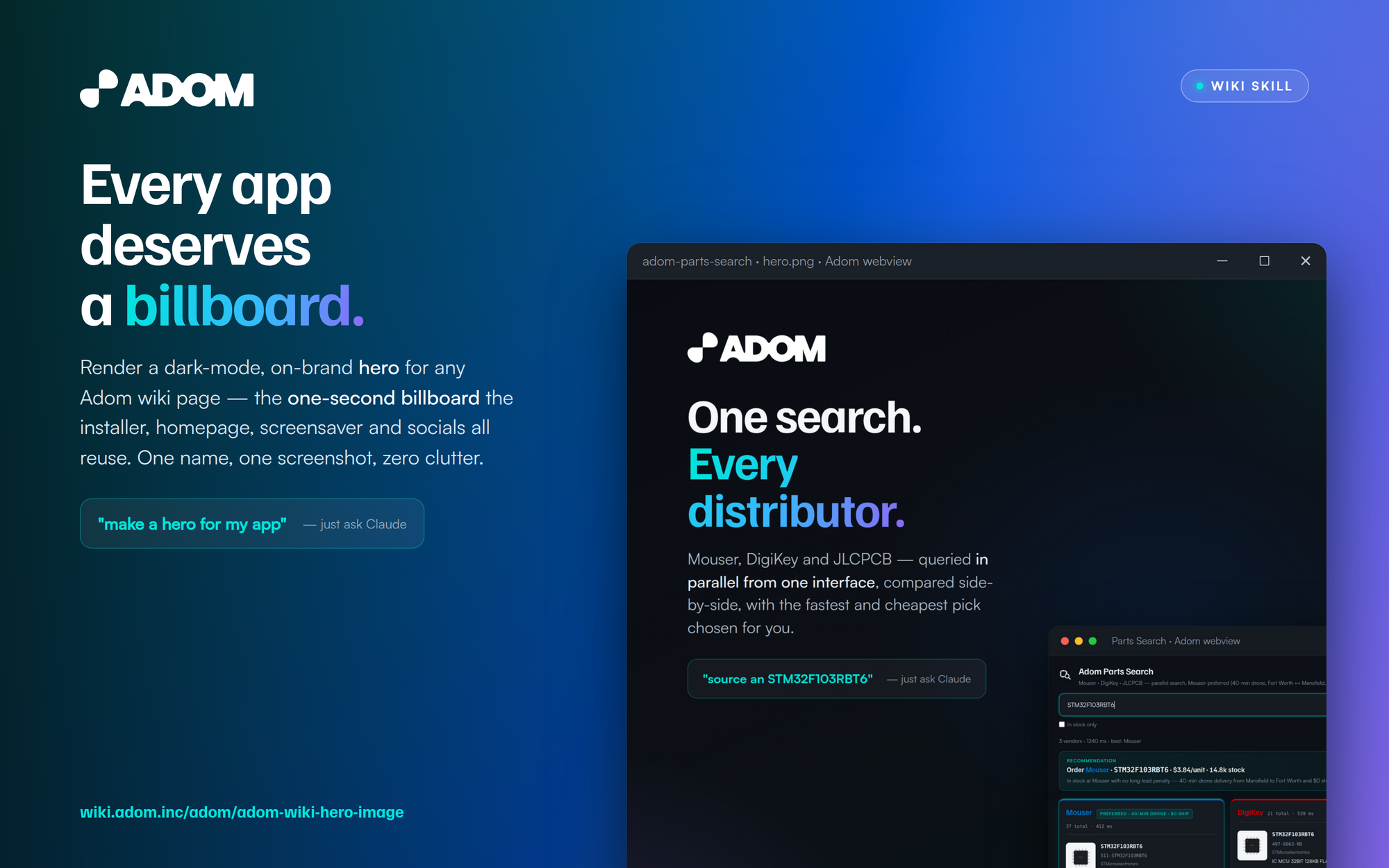 Gradient theme